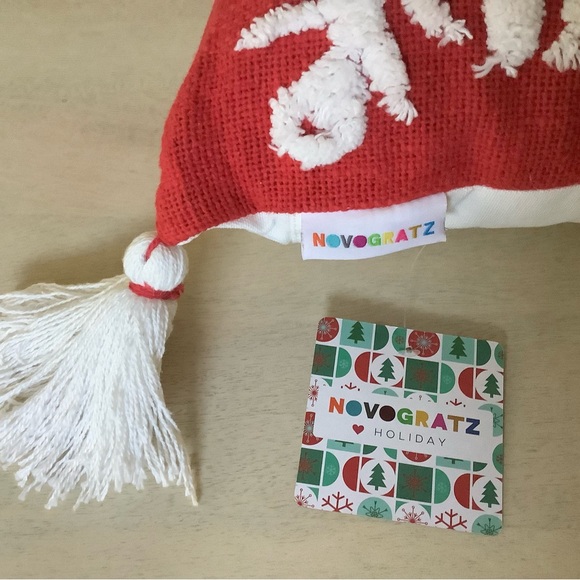 Novogratz Snowflake Holiday Throw Pillow - Picture 2 of 5